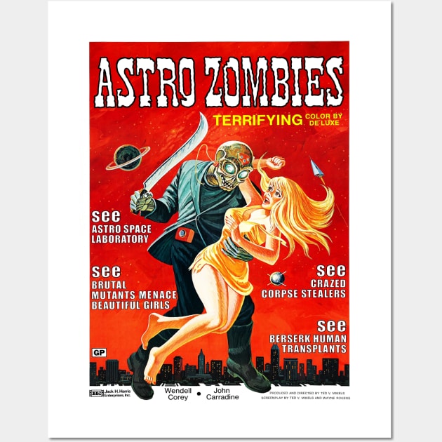 Astro Zombies (1968) 1 Wall Art by GardenOfNightmares